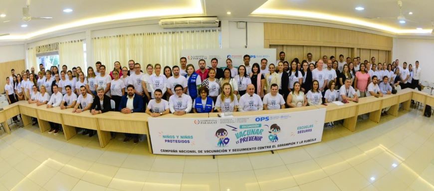 Salud realiza evaluación nacional y planificación de Campaña de Vacunación contra el Sarampión 2026