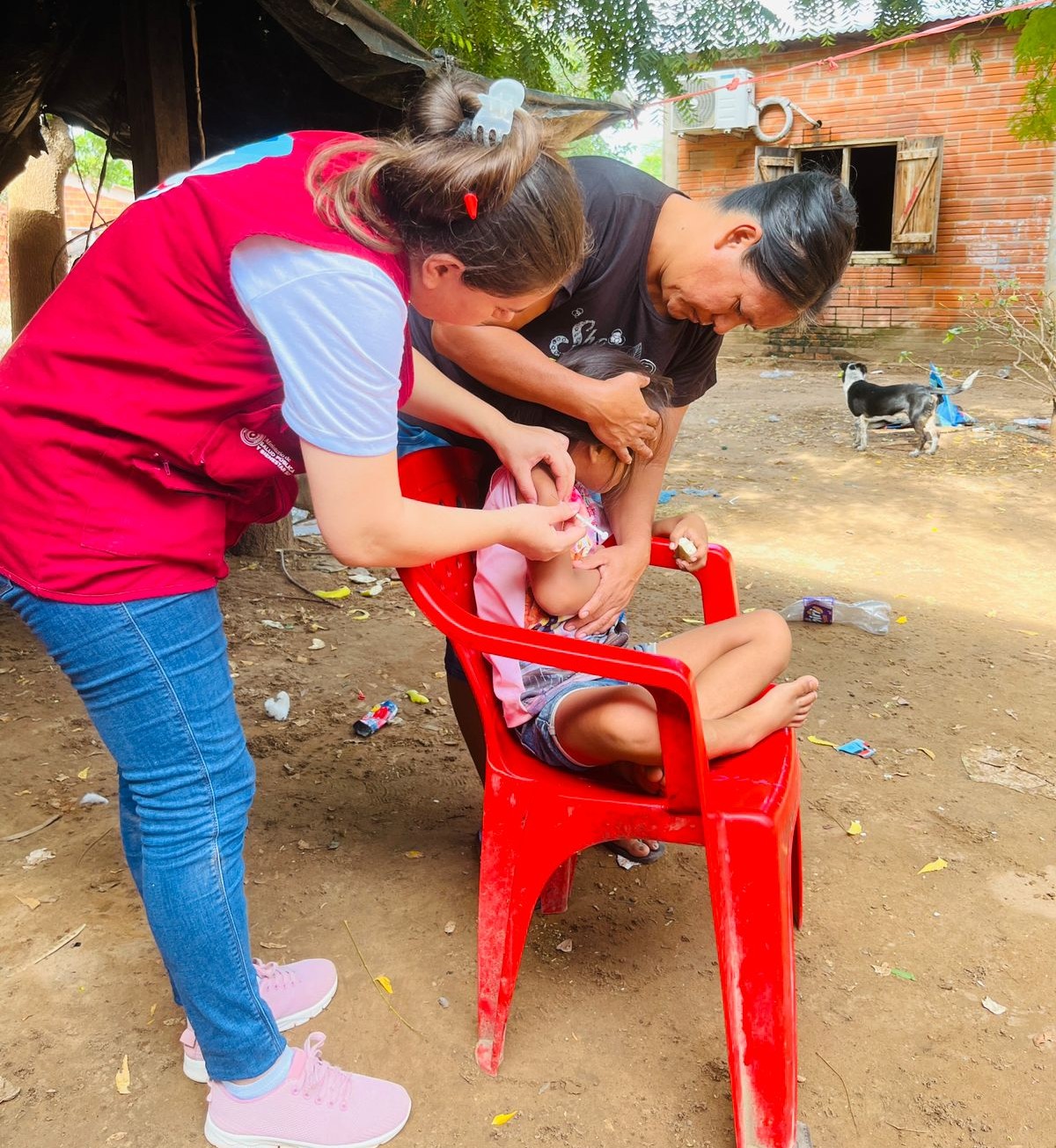 Vacunación contra el sarampión: más de 220.000 niñas y niños inmunizados