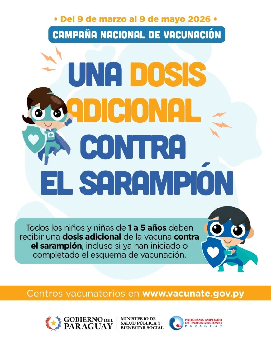 La dosis adicional es clave para la protección contra el sarampión