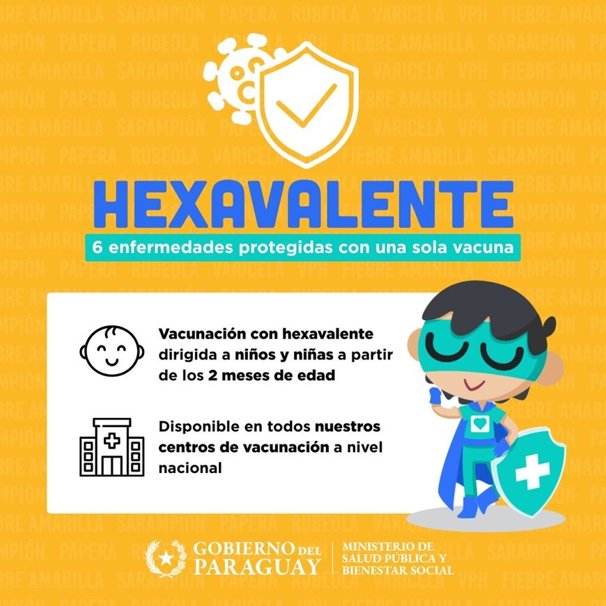 Vacuna contra seis enfermedades: protege a tu bebé a tiempo en una sola aplicación